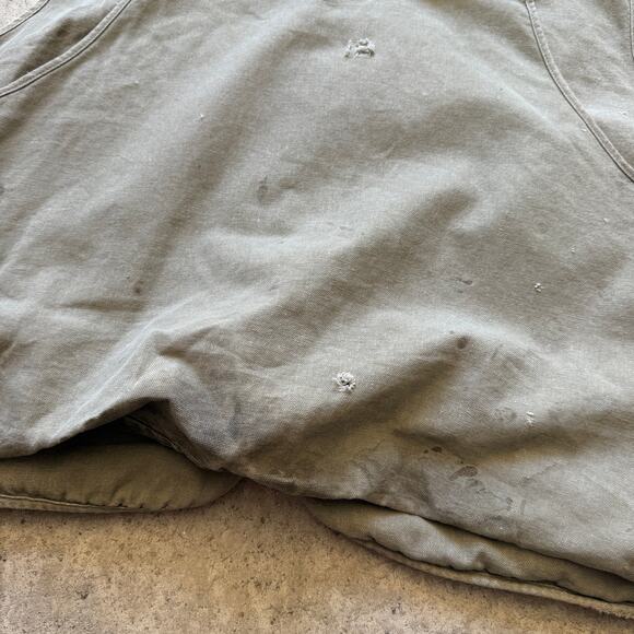 Men's Vintage 90's Texsport Fieldwear Brown Gray Zip Up Hunting Utility Vest XL - Picture 9 of 9